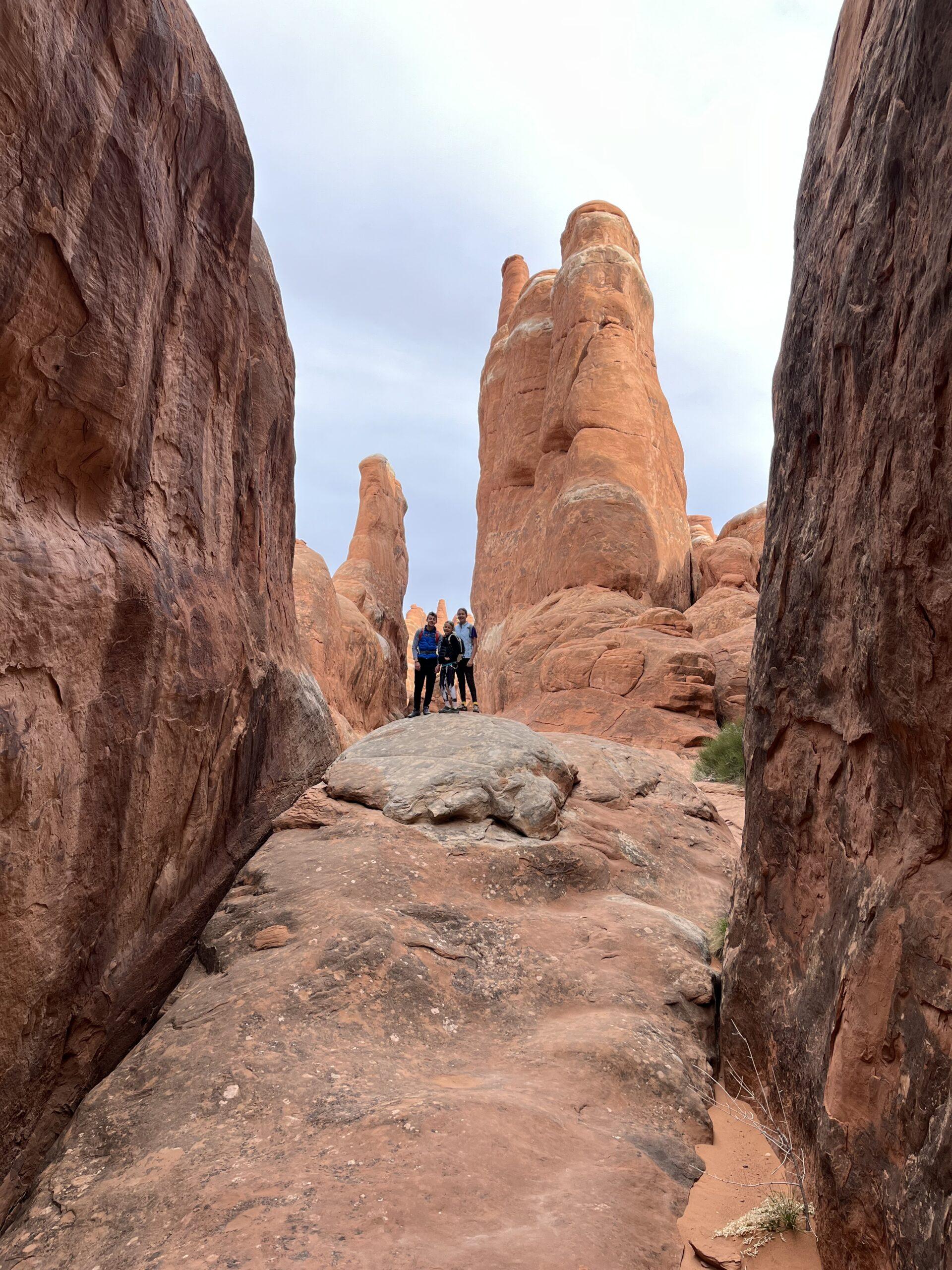 Fiery Furnace in Arches National Park