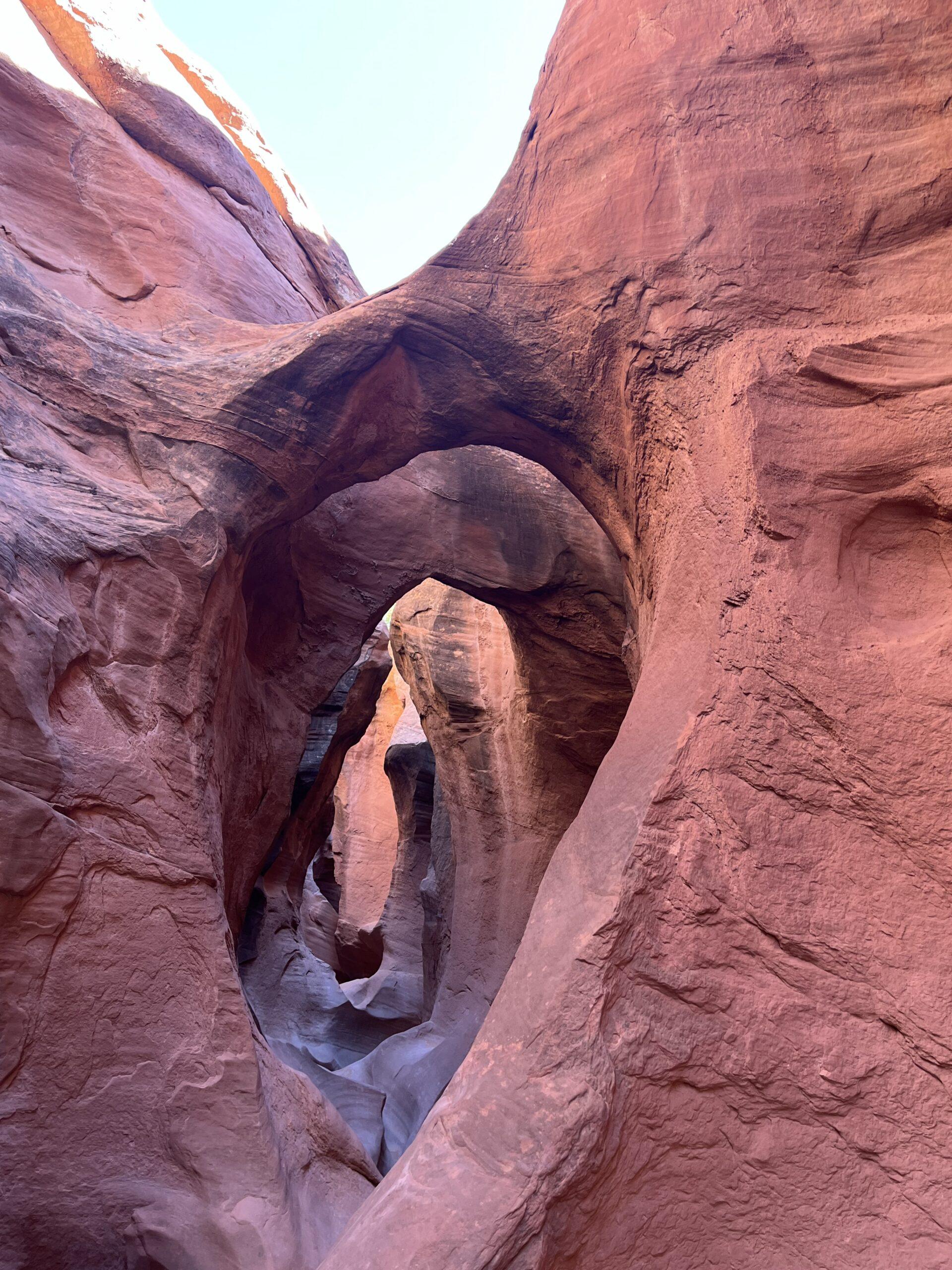 Peekaboo slot canyon